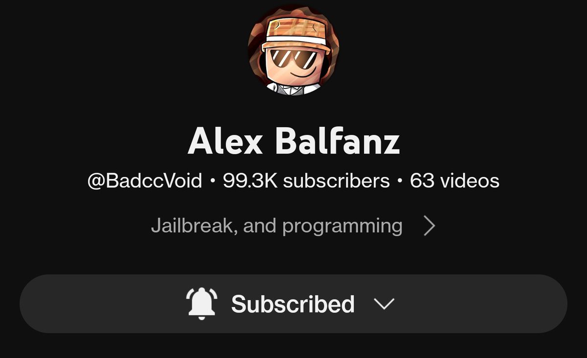 RaspyRoblox's tweet photo. GET HIM TO 100K CMON https://t.co/a6903Wvdwo
