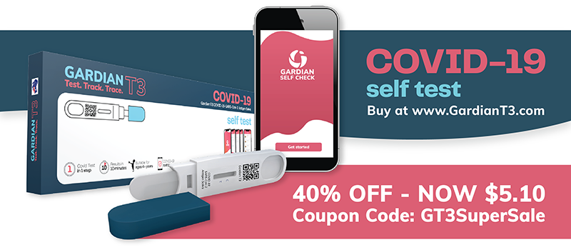 The GardianT3 Super Sale - 40% OFF - NOW $5.10 ends 11:59pm (AEST) Wednesday 30th November. This sale will NOT BE EXTENDED. Buy now to ensure you lock in this low price before the sale ends via gardiant3.com/products/gardi… #RapidAntigenTest #CovidTest #Omicron #Flurona #BlackFriday