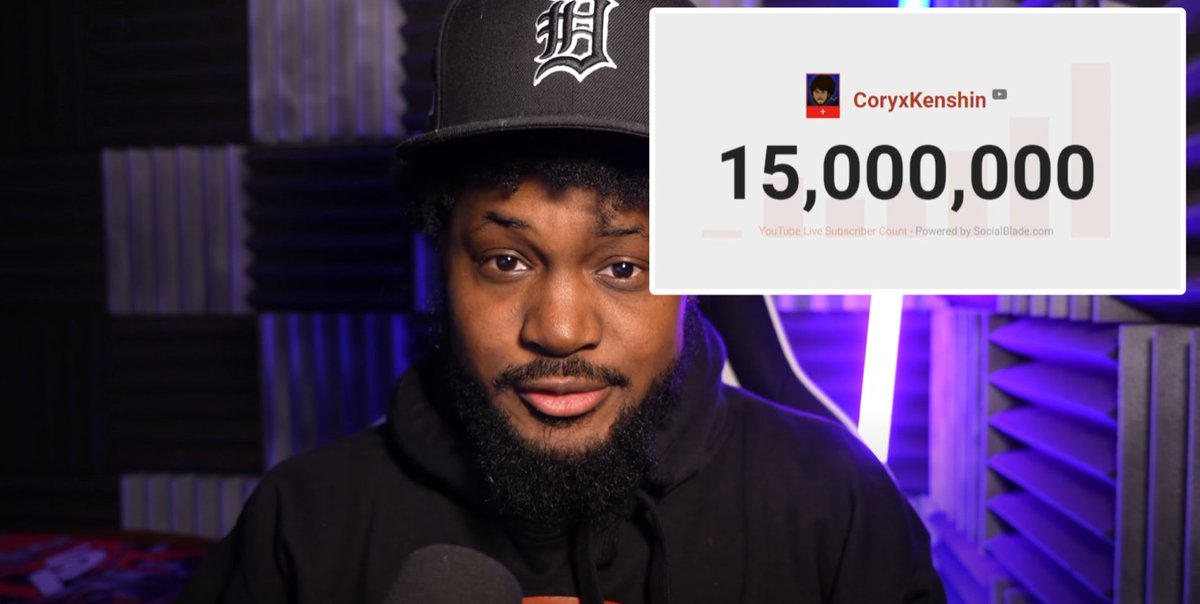 Fresh_Mora's tweet photo. @InfernoOmni It's official, the one and only Shogun reaches 15 million subscribers! to celebrate it he gives us a #SpookyScarySunday ON SUNDAY?!?! https://t.co/Q6TJoH3Y03