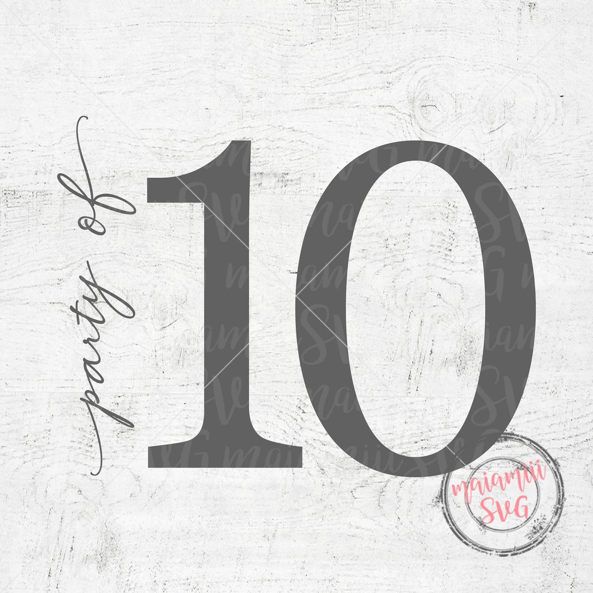 jpinfotechpondy's tweet image. Party Of 10 Svg, 10th Birthday Svg, 10 Years Old, Party Of Ten Svg, Double Digits Svg, Number Sign Svg, Family Number Sign
 #sign #NumberSign #Number #TenSvg #OldParty #Digits #BirthdaySvg #svg #years #MaiamiiiSVG #EtsySeller

👉etsy.com/listing/780453…