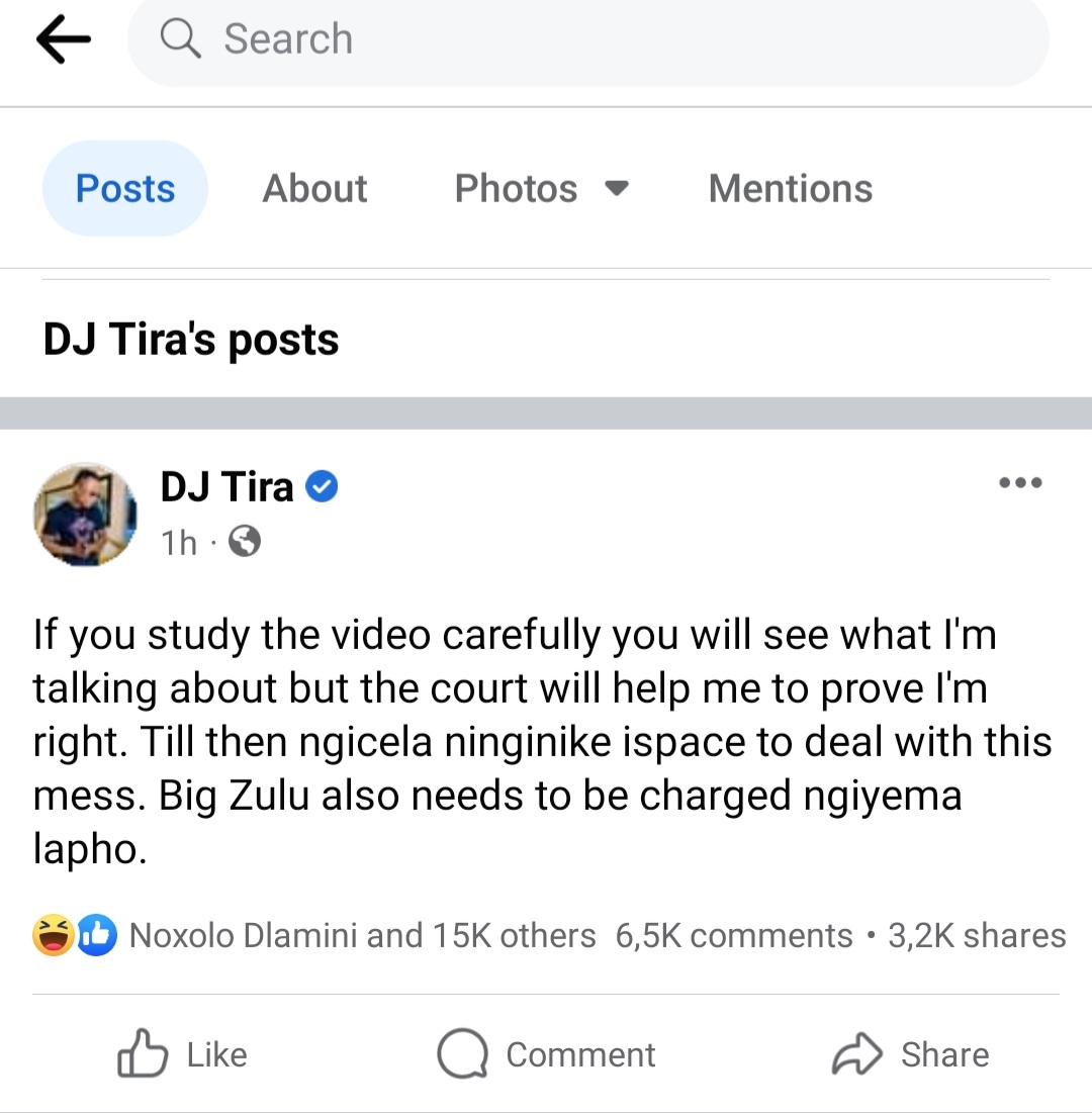 Ashie_kid's tweet photo. Any idea of what Dj Tira talking bout? https://t.co/7BsxC5UKVp