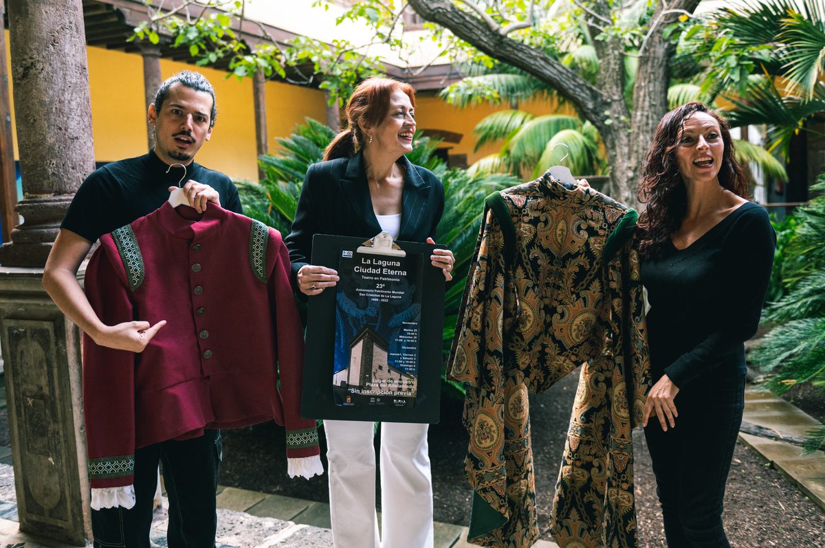 🎭La Laguna recupera las rutas teatralizadas en la calle sin restricción de aforo y con acceso libre.