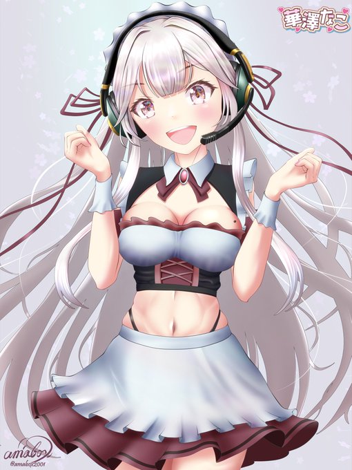 SYSTEM e-Sportsさんによる華澤なこさんのVTuberデビュー記念プレゼント企画(応募〆切:11/30)、プレゼントのヘッドセット(EPOS H3Pro Hybrid)を装着したなこちゃんを描きました(^-^)
当選したいけど、応募者が増えた方が楽しいにゃぁと(^^)
#はなざわにゃぁと #華澤なこ #H3PROHybrid https://t.co/ZZxqUtBTVn 