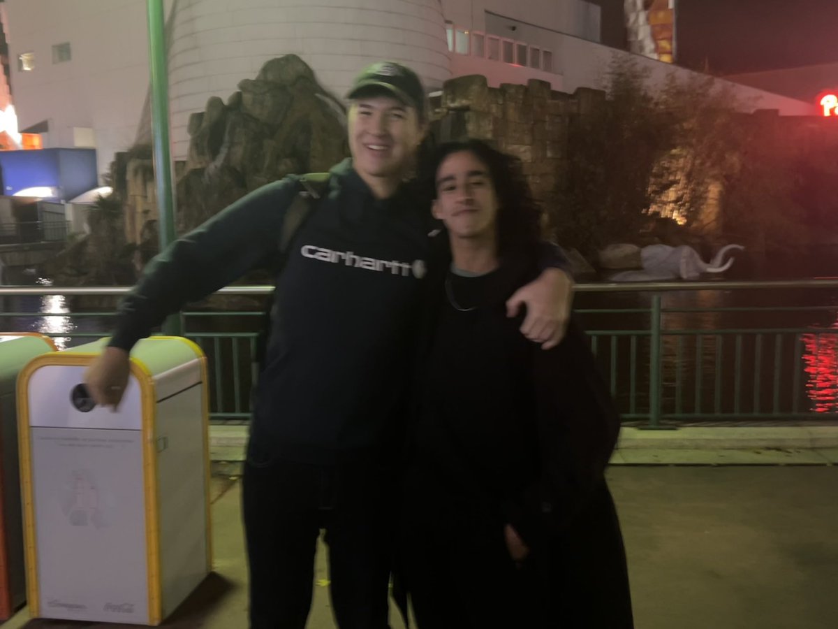 5 years being useless mikes 

side note: im not small, the guy is just a giant