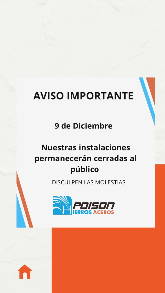 HierrosP's tweet photo. Aviso para el próximo 9 de diciembre. https://t.co/zvQdrCw7Ya