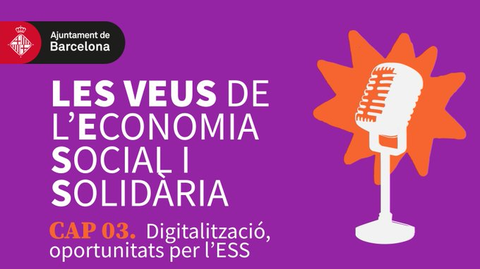 dimmonsnet's tweet photo. 🎧 Escolteu el nou capítol del #podcast #LesVeusESS
🗨️ «Oportunitats de #digitalització per l'#ESS» amb @nuriavega de @dimmonsnet i els projectes #MatchImpulsa: @suaracoop, @colectic_coop i @opcions
🔗 https://t.co/X0GQk8of8j https://t.co/LNz1ntIgcS