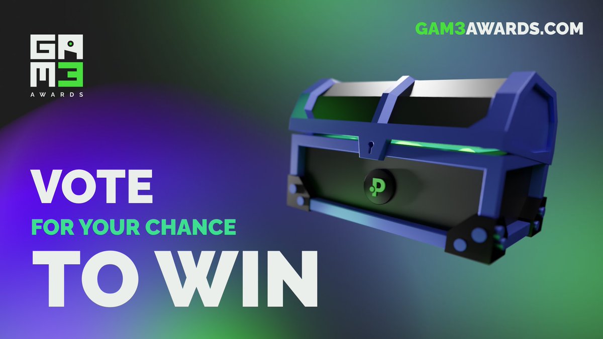 we can’t forget about our incredible community, of course💚

we’ve got some surprises for our voters in the #GAM3Awards mystery box.

can you guess what’s inside? 🎁👀

vote for your chance to win ⬇️ 
gam3awards.com