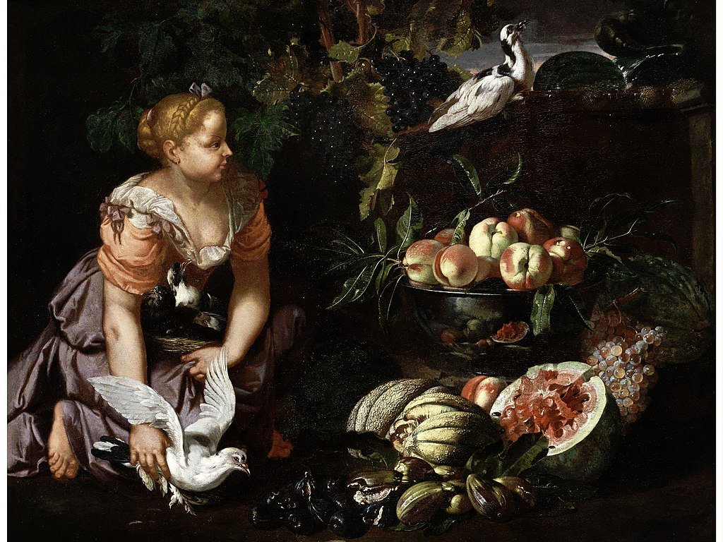 MozartCircle's tweet photo. @Spinazieacademi Thank you!
Here a collection of 17thc paintings with grapes & trees but apparently the whole compositions are mostly different from those of #Gesina & #Gheeraerts!
These are by #AbrahamBrueghel great-grandson #PieterBrueghelTheElder! https://t.co/2HC5ML4eKD