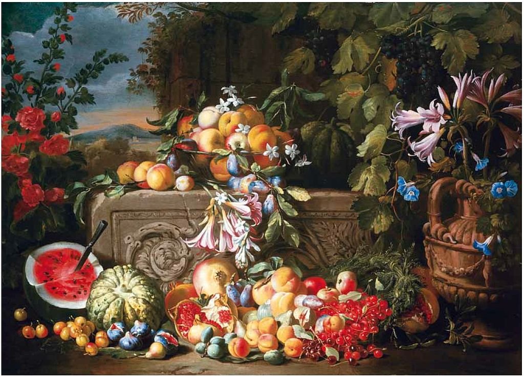 MozartCircle's tweet photo. @Spinazieacademi Thank you!
Here a collection of 17thc paintings with grapes & trees but apparently the whole compositions are mostly different from those of #Gesina & #Gheeraerts!
These are by #AbrahamBrueghel great-grandson #PieterBrueghelTheElder! https://t.co/2HC5ML4eKD