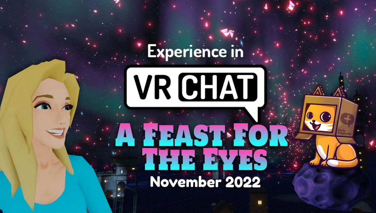 The latest #VRChat worlds playlist at EverythingImmersive highlights some of the most beautiful nominees from #raindanceimmersive awards, as well as new gorgeous environments and art galleries!  See the whole playlist here: everythingimmersive.com/communities/vr…