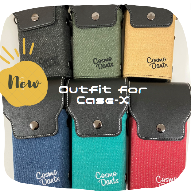 CosmoDartsInt's tweet photo. 🎊NEW ITEMS OUT NOW🎊
✅Outfit for Case-X ※Case-X is not included.
✅Multi Pouch
Ask your Cosmo dealer about their availability!
Official partners: https://t.co/FWT5rB0bSh
#CosmoDarts #FitFlight #darts #OutfitforCaseX #MultiPouch https://t.co/e9XH9vHZW6