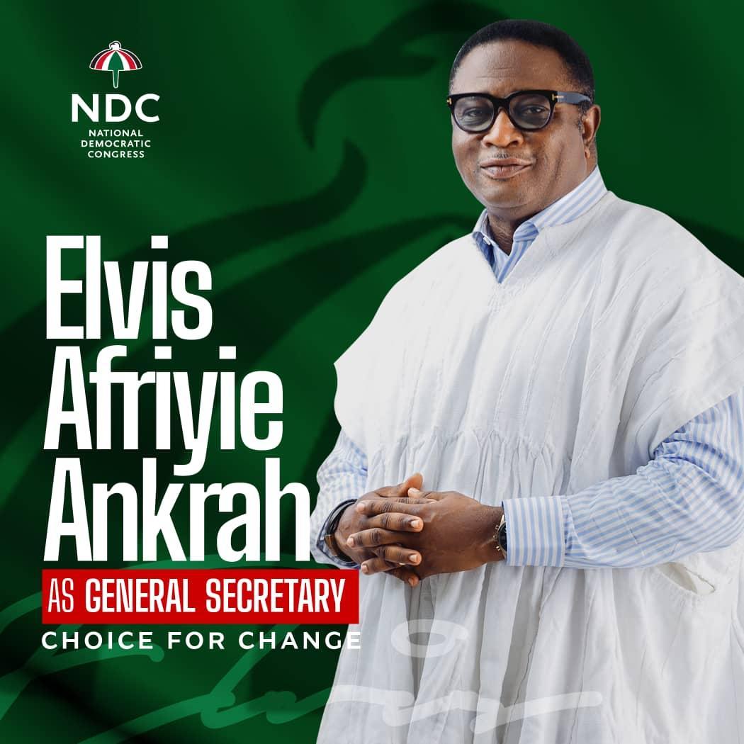 PrinceBanbeo's tweet photo. @afriyie_ankrah has a clear vision and purpose for our party. He comes with the answers to our numerous challenges as a party. Have a blessed week.
VOTE #EAA4GS #ChoiceForChange #EAAtheChosen1 https://t.co/0wmsX87R6i