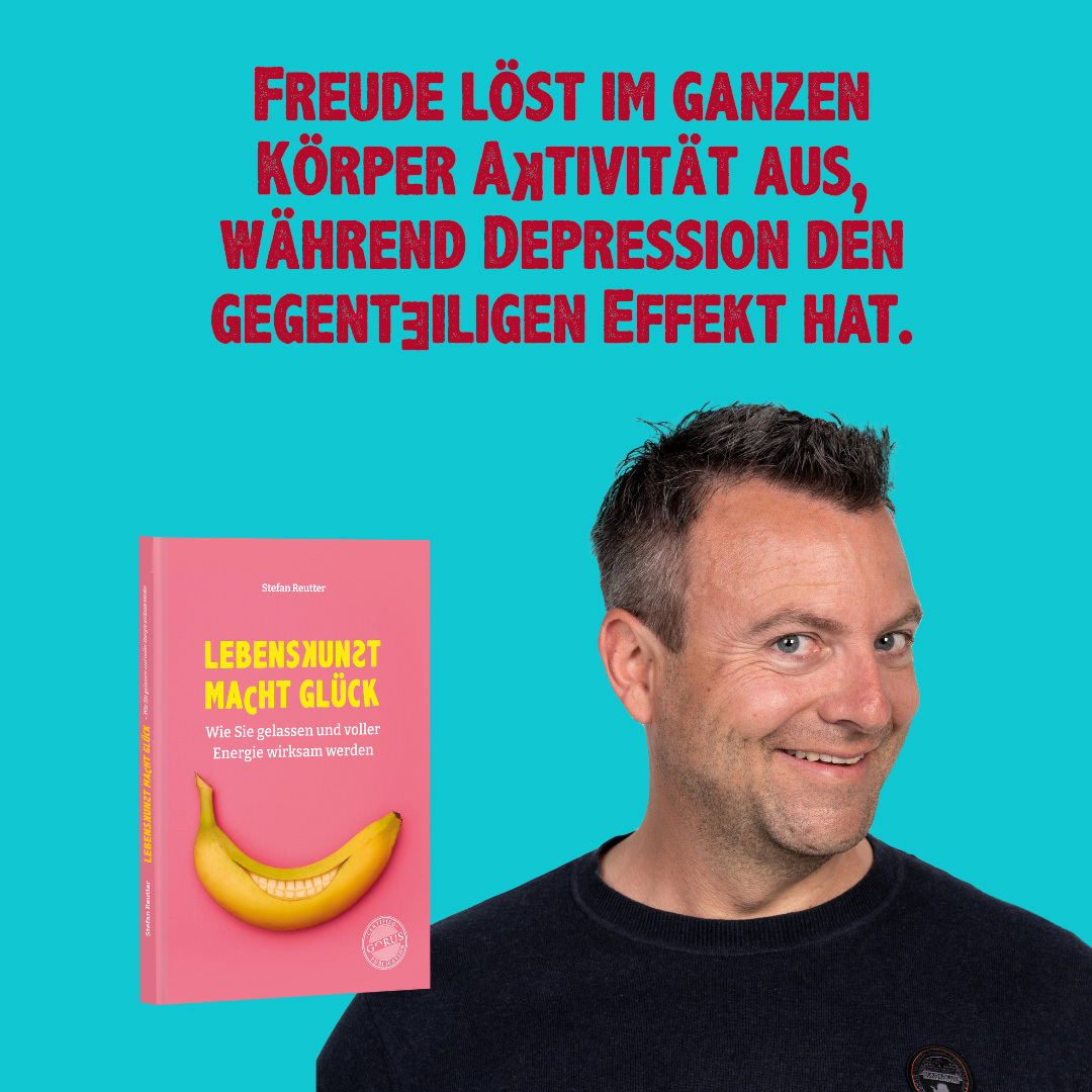 StefanReutter's tweet photo. Freude löst im ganzen Körper Aktivität aus, während Depression den gegenteiligen Effekt hat: Unsere Aktivität im Körper ist extrem herabgesetzt. Es ist eine Art Kältegefühl. Mehr Freude durch wahre Lebenskunst: https://t.co/AgS47Yk3dy

#lebenskunst #lebenistschön #genießen #happy https://t.co/98SZucBNO1
