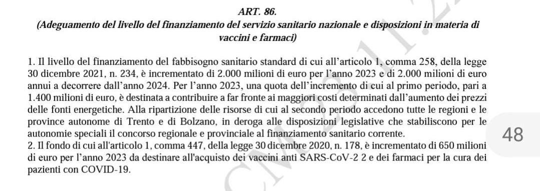 RRobitt2011's tweet photo. Maledetto Speranza? 🤔👇🏻
L’art. 86 della bozza della L. di bilancio prevede uno stanziamento di 650 milioni per ulteriore acquisto di vaccini anti-covid19.
#GovernoConteII 👉🏻#GovernoDraghi 👉🏻#GovernoMeloni 🤦🏻♂️ https://t.co/YDqQNhafSi