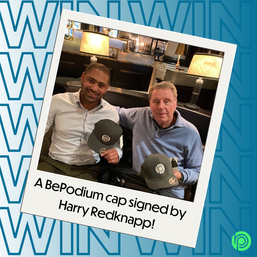 WIN a BePodium cap, signed by @Redknapp!  To be in with a chance of winning, all you need to do is follow BePodium's Instagram page (@ be.podium) and tag a friend in the comments section. Full details are over on our Instagram page.  Good luck! ⚽💥