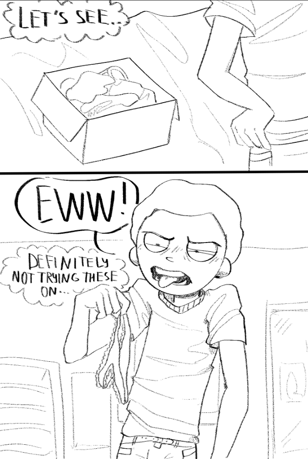 IamBackWhy's tweet image. btw, i started this comic in a completely different style before suddenly deciding to redraw everything lol
#rickorty