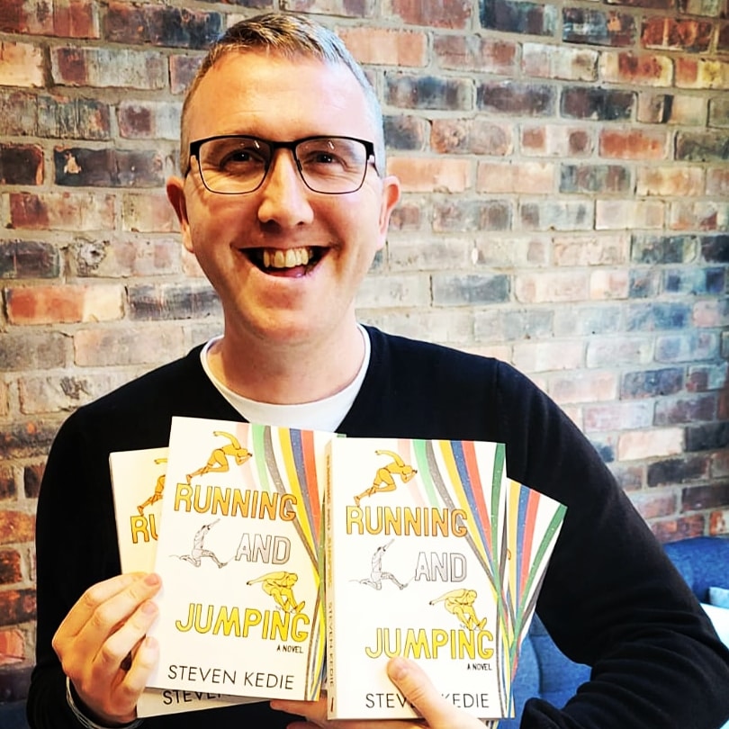 "A tale of obsession, determination and the lust for Olympic gold." 

**BOOK GIVEAWAY**

I'm doing my first ever giveaway. 

Simply RT this tweet for a chance to win a signed copy of my new novel, Running and Jumping. 

Comp open until 8pm on Friday. 

3 winners announced on Sat.