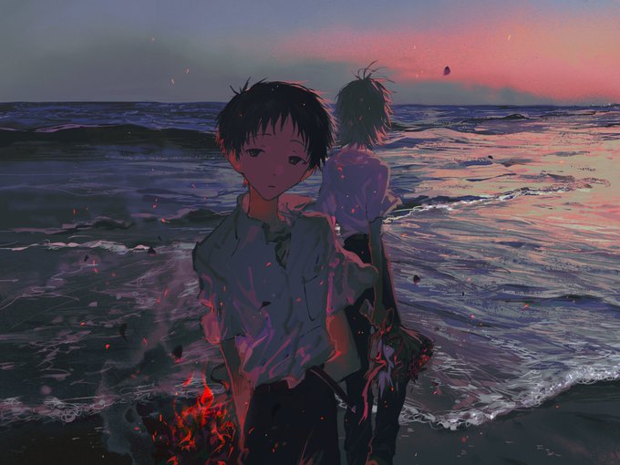「碇シンジ(エヴァンゲリオン) 何かを持っている」の画像/イラスト/ファンアート(新着)