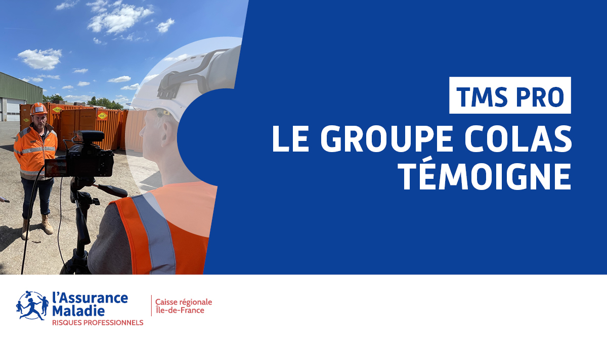 CRAMIF's tweet photo. 📢 Comment réduire les troubles musculosquelettiques dans le secteur des travaux publics avec la démarche #TMSPros ?
Découvrez les solutions organisationnelles et matérielles développées par @GroupeColas
Pour en savoir ➕https://t.co/ISNnanX2C4
#TMSPros #Prévention #RisquesPro https://t.co/hRoGFlhZzx