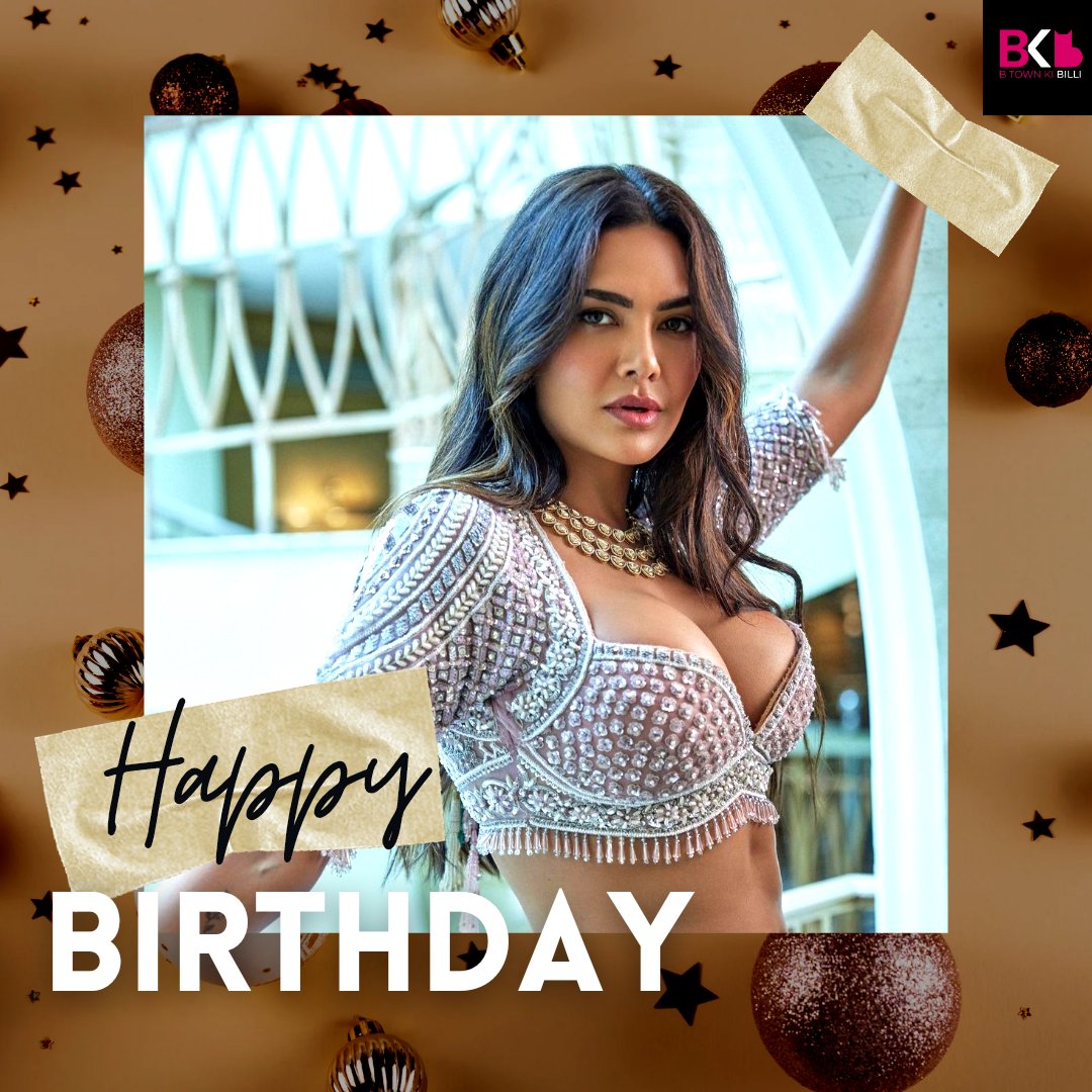 BtownKi's tweet photo. Happy Birthday to the gorgeous diva #EshaGupta !
#eshaguptafans #happybirthdayeshagupta #ashram #bobbydeol #eshaguptafc #egupta #eshaguptalovers #eshaguptahot #eshaguptasexy #eshaguptabirthday #yamigautam #deepikapadukone #eshanians #HBDEshaGupta #biggboss16 https://t.co/CWvVZs60ZE