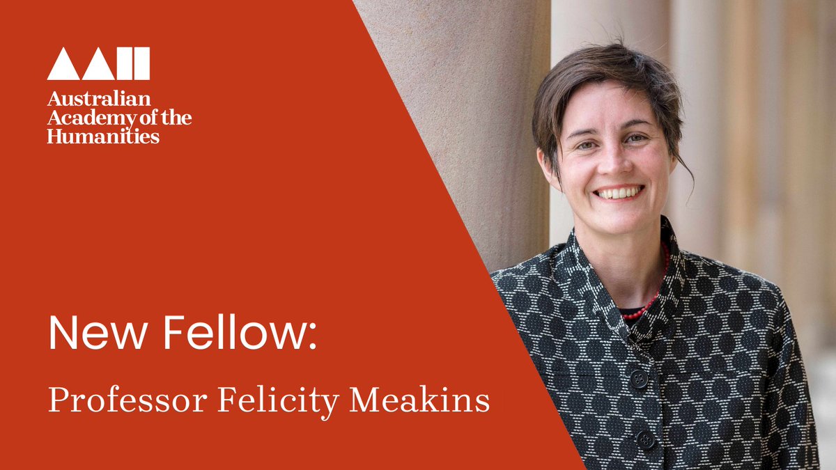 🙌🏽 Congrats to Professor @FelicityMeakins from @UQ_News. She’s internationally renowned for her ground-breaking studies of change and contact in the languages and cultures of Aboriginal groups in North Australia. 👀 all our new Fellows: bit.ly/2022NewFellows #AAHFellow