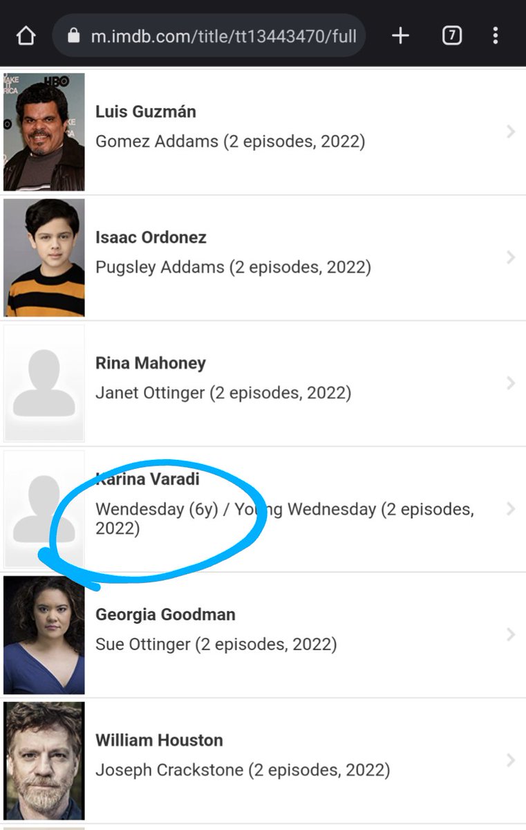 Tasimmet's tweet photo. Even @imdb struggles with spelling Wednesday sometimes. 

Don't worry, we've all been there 😂 https://t.co/oqiRLq56c2