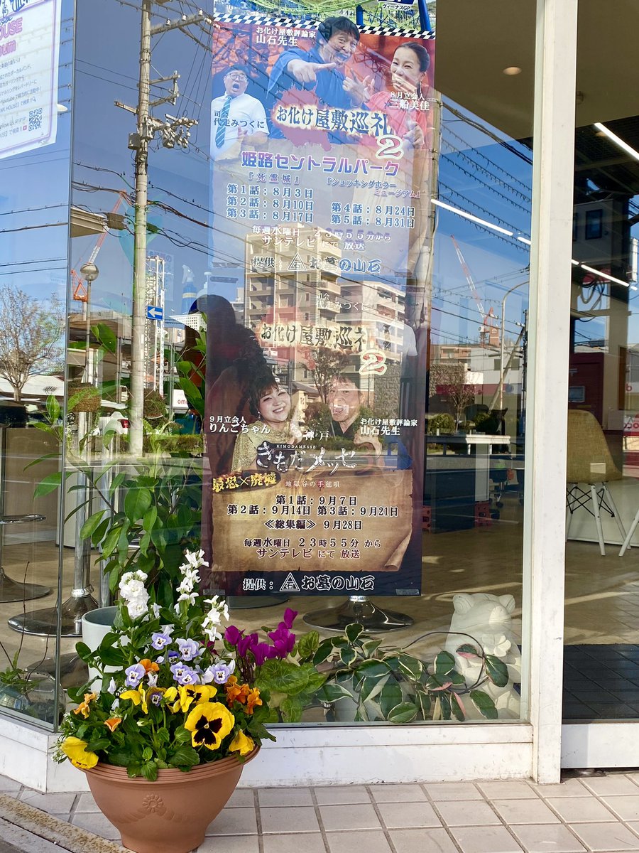 yamaiship's tweet photo. 今日の #加古川市 は晴れ☀️！
降水確率0%！！

昨日加西市で開催された
Music Fantasy Festa!!で出会った
お花を飾ってみました💐
#播磨農業高校園芸科草花デザインコース の学生さん達が育てたお花☺️

花のある生活　いいですね＼(^^)／
#企業公式が地元の天気を言い合う https://t.co/Yic0qkdqLz
