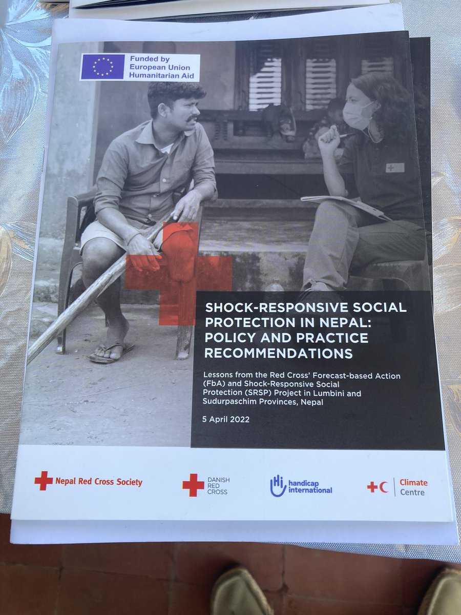 david_fogden's tweet photo. #HappeningNow @NepalRedCross kicking off new #anticipatoryaction program supported by @ECHO_Asia - applying evidence & learning to promote best practice and better support communities #DRCforanticipatory https://t.co/9YmJOTnUqX