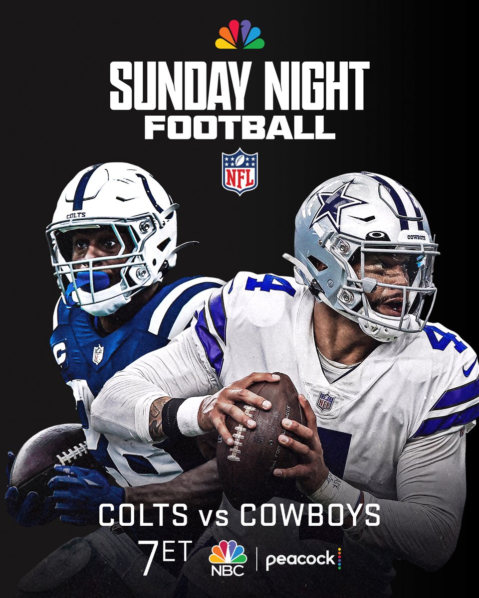 How to Watch Sunday Night Football on NBC and Peacock: Cowboys vs