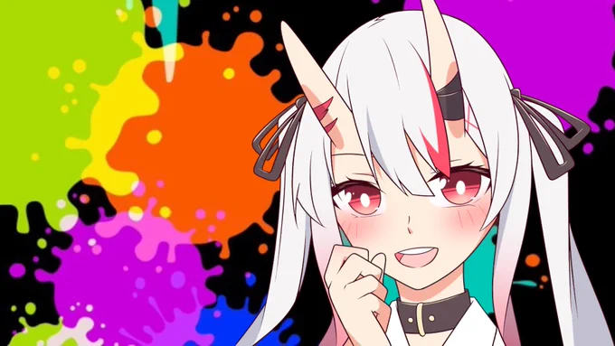 イカすイラストだと思わなイカ?#百鬼絵巻 