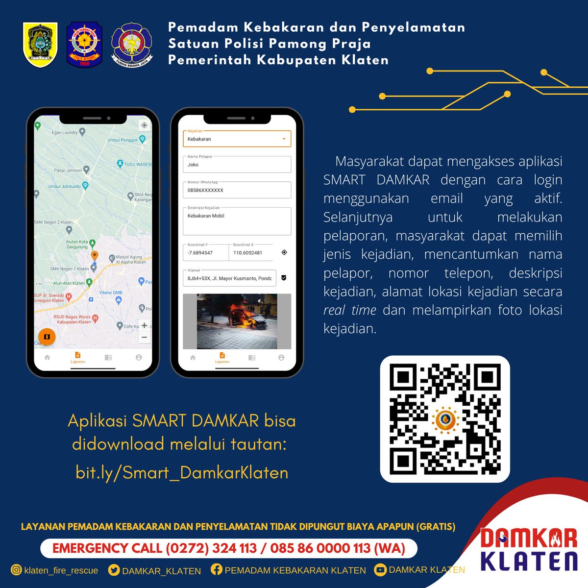 DAMKAR KLATEN tweet media