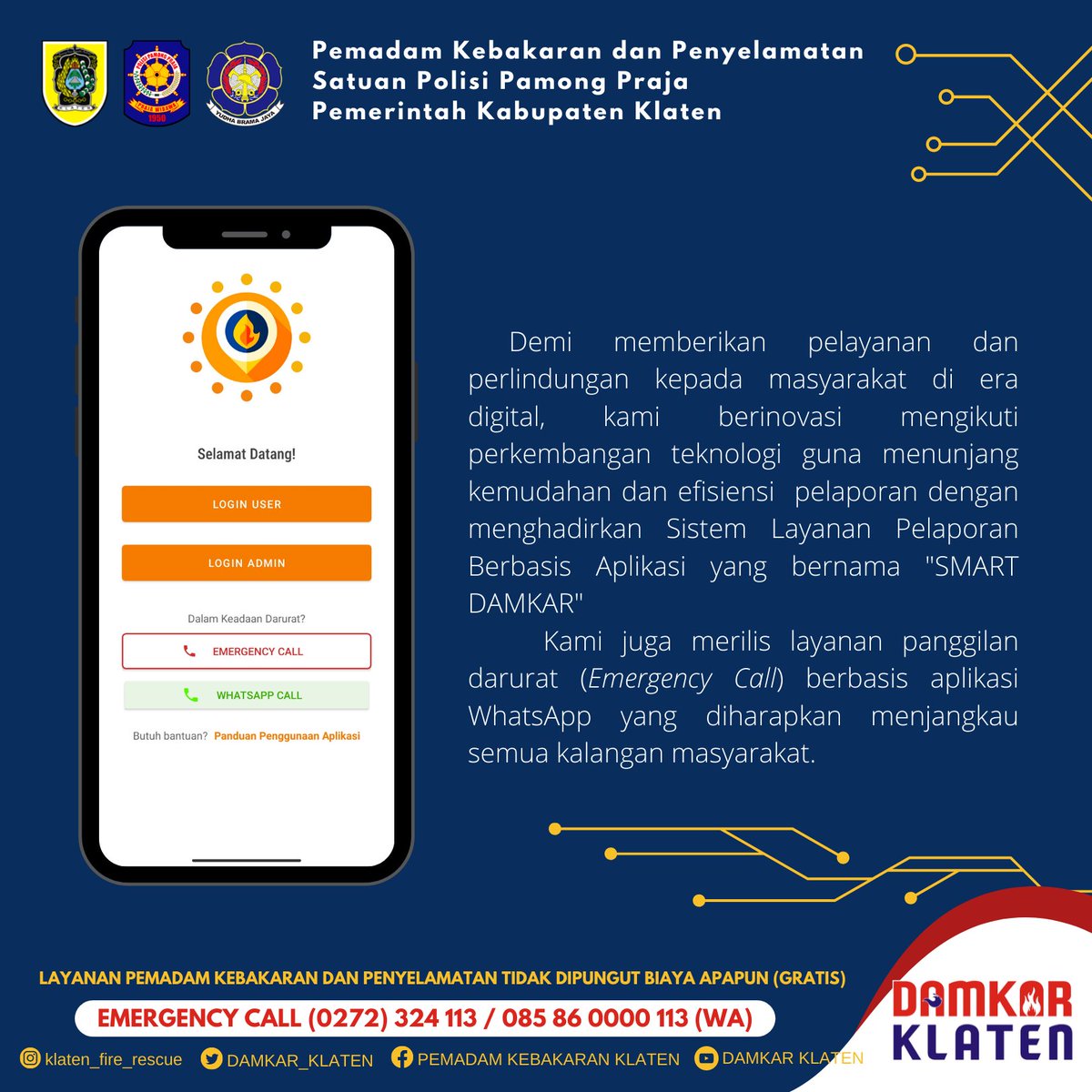 DAMKAR KLATEN tweet media