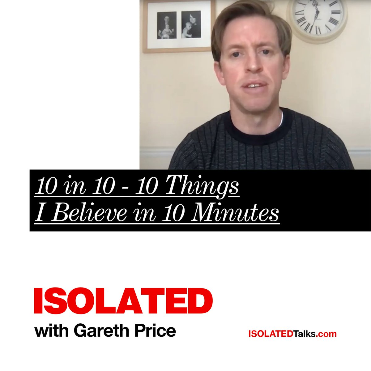 IsolatedTalks's tweet photo. Got ten minutes? Good, because here are ten things you need to know. Delivered by the utterly fantastic @G_Price in (roughly*) ten minutes for #ISOLATEDTalks. Check it out here: (*It was precisely ten mins before we messed up timings in the edit): https://t.co/zfTa68v0Hy https://t.co/p6vuROGioF