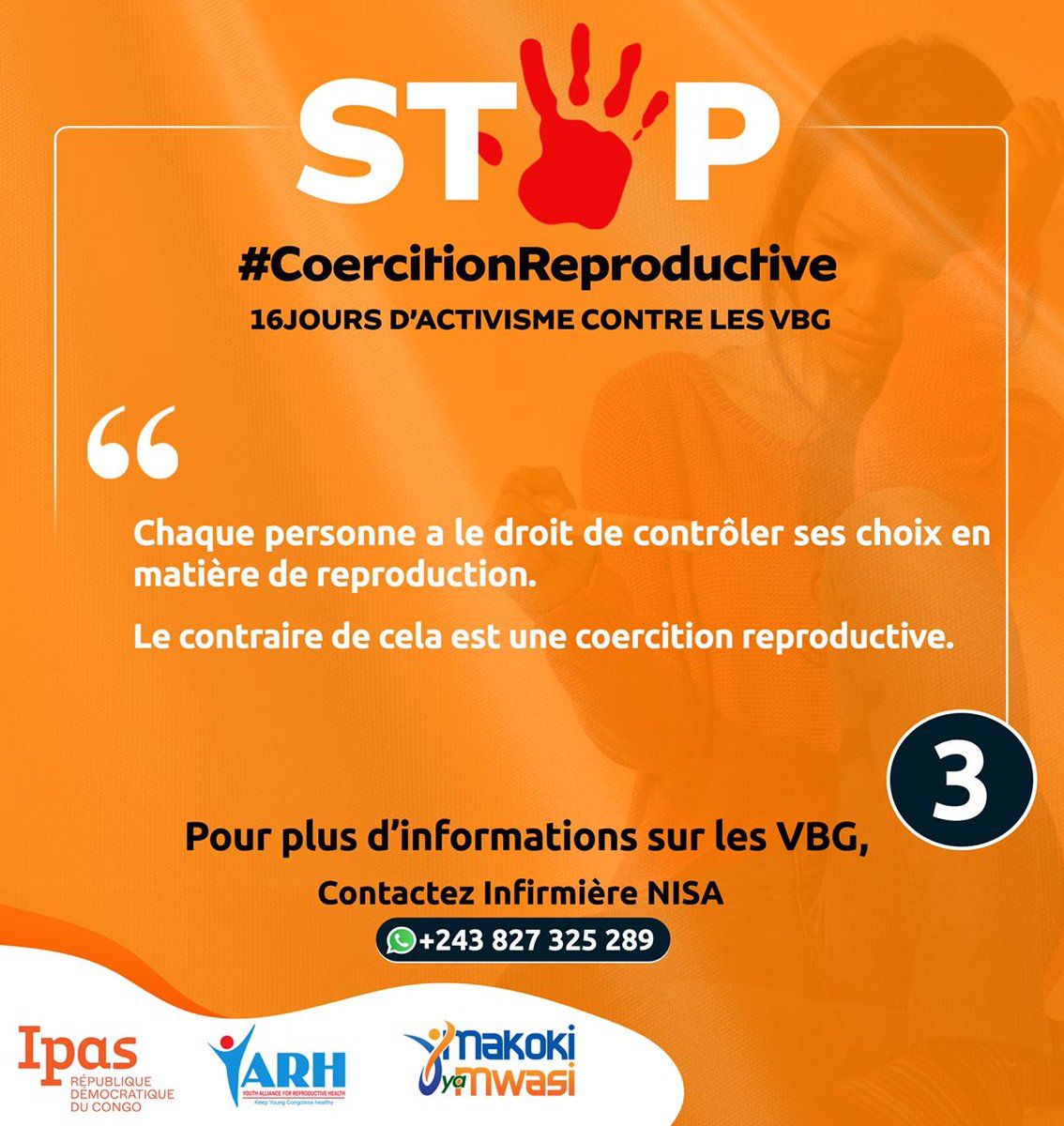 joseph_mahatane's tweet photo. Oui, le changement de nos #esprits doit commencer dans nos #maisons, nos #écoles et #institutions de l'État où nous devons bannir l'#inégalitédegenre et #coercitionreproductive.
#orangeLemonde, @Ipasrdc #mulunda_JC, @yarhrdc, #makokiyamwasi. https://t.co/txU9VdjHCG