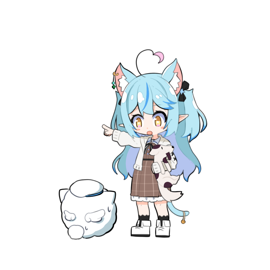 雪花ラミィ 「とうか 」|honmirinのイラスト