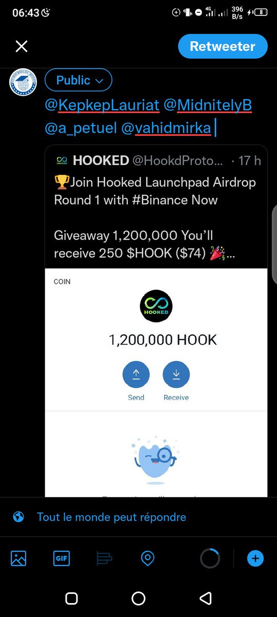 LbmServices's tweet photo. @HookdProtocol 0x4f6F221a1eeeF54ac1A08d8bb8106d03398d90F0 https://t.co/mG9iPRJrYD