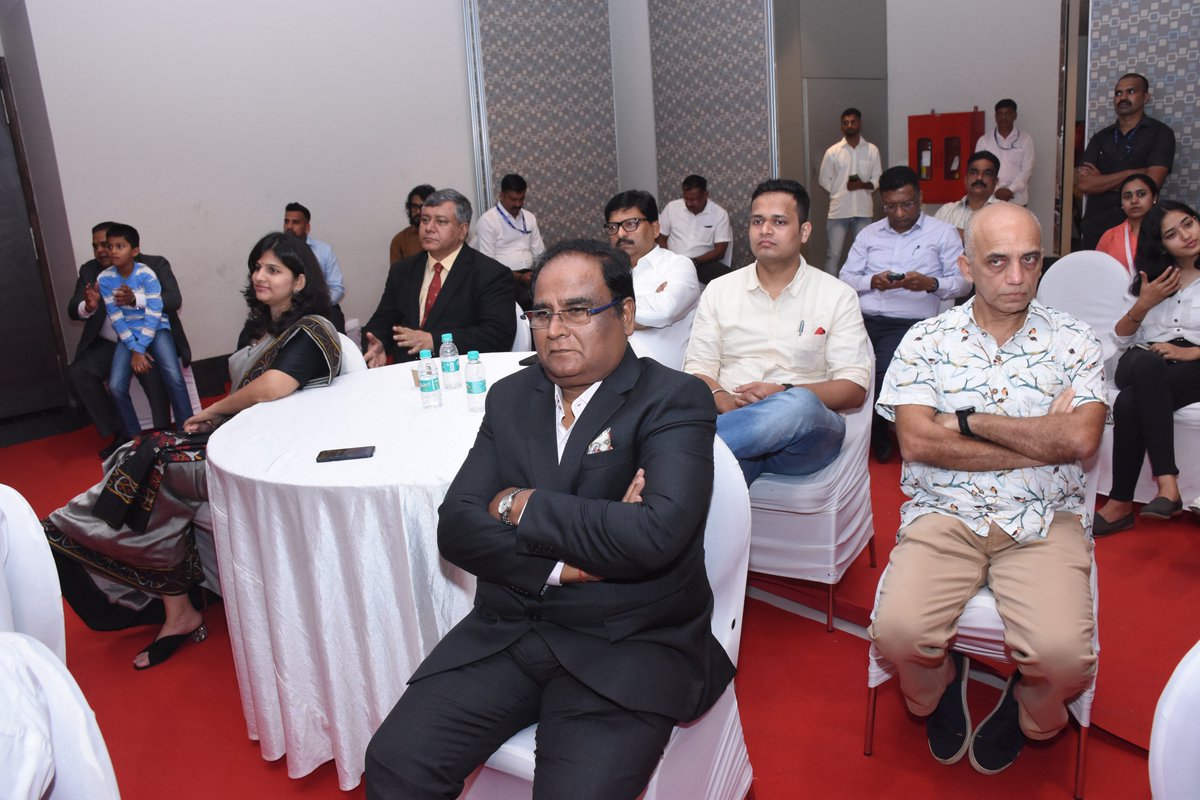 BRFOnline's tweet photo. Pleased to have Shri R L Mopalwar Director General Infrastructure War room Maha CMO, Shri AB Gaikwad Jt MD MSRDC &amp; Lt Gen Tinaikar (Retd), Col Ojha as distinguished attendees for our National Security Conference https://t.co/wVRf9Onlfy