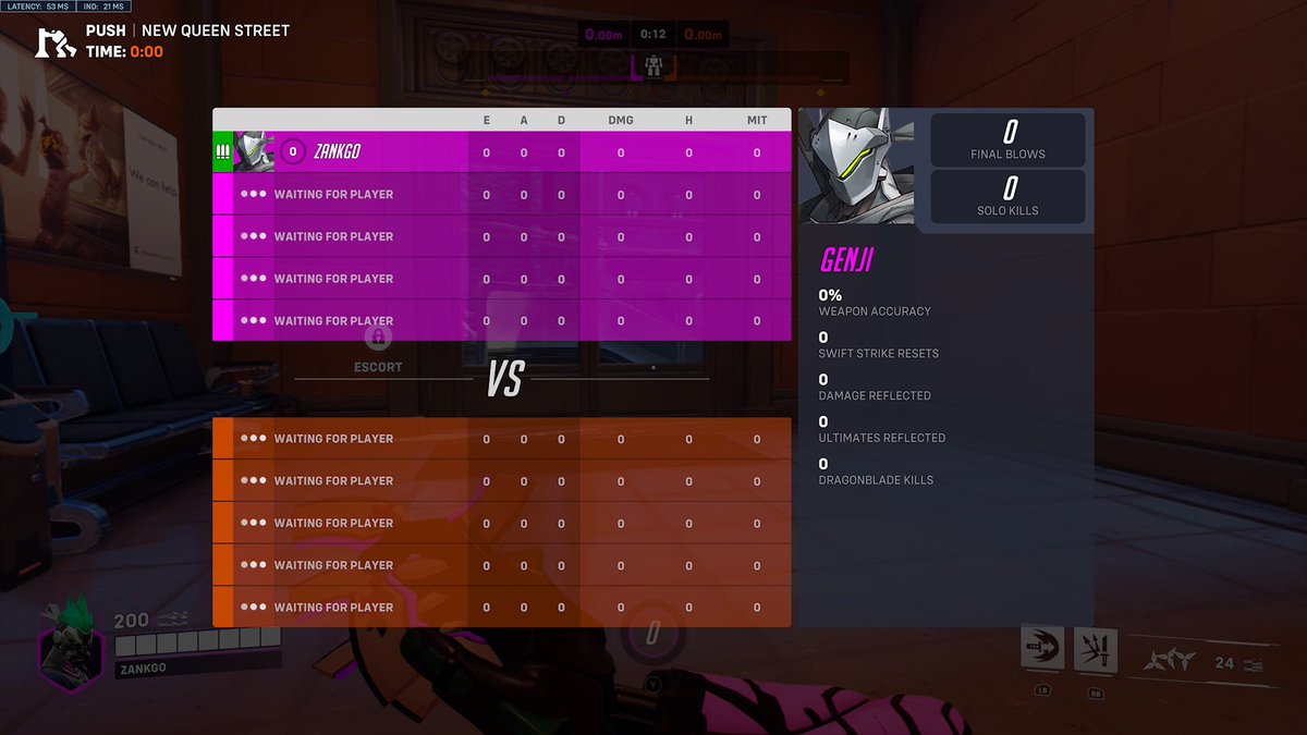 Zankgozo's tweet photo. Nobody playing overwatch 2 anymore??? https://t.co/1h9tWQOUn3