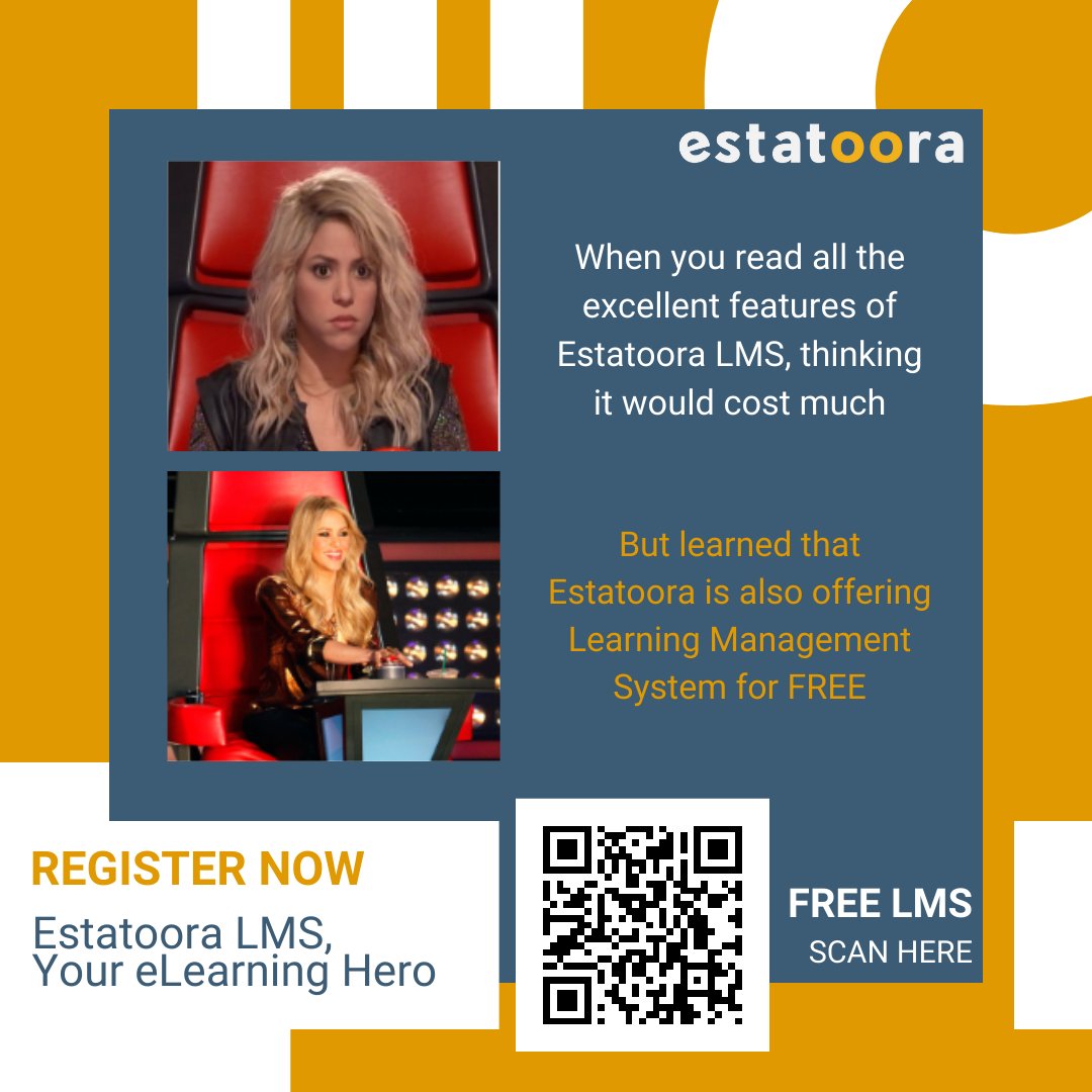 estatoora's tweet photo. Yes, you read that right! This is not a drill.

As part of our corporate social responsibility, Estatoora is offering FREE Learning Management System so schools can enjoy all the features needed by every institution in online learning, without any cost. https://t.co/W5L66wUj7C
