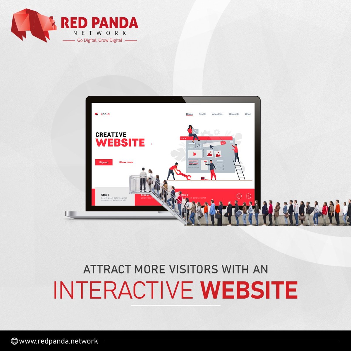 redpandaservice's tweet image. Web service is not about making a website - it’s about making an investment in your organization. 
Red Panda is ready to give you the services that can grow your business digitally a
Get in touch with us today.
redpanda.network
#softwaredeveloper #software #appdevelopment