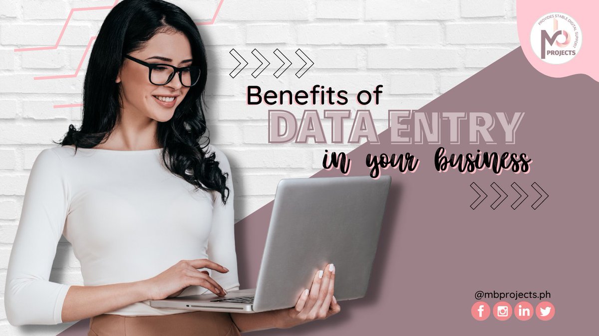 mbprojectsph's tweet photo. 💡 Data Entry is considered the backbone of any business and ensuring your data is safe, secured, and well-managed should be your main priority because losing important files may cost you more. 👩‍💻

Looking for a Data Entry Specialist? DM me, https://t.co/Xq76LBiSWJ

#dataentry https://t.co/rKylOPtstw