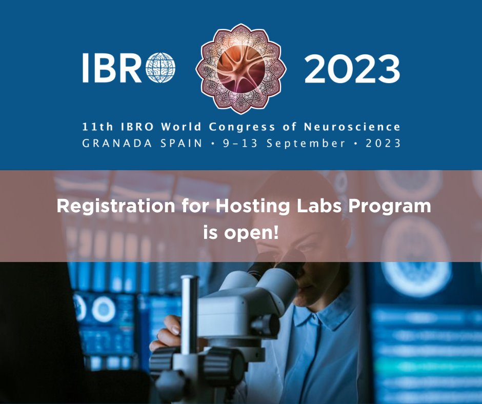 IBRO - International Brain Research Organization (@ibroorg) on Twitter photo ๐ฃ Calling hosting labs! #IBRO2023 will include an Early Career Training Program, offering short stays in a ๐ช๐ธ lab in the weeks before the Congress. Labs that wish to participate should apply by 15 Dec 2022!
Learn more: ow.ly/B2tL50LNKKa
<a href="/SENC_/">SENC</a> <a href="/JovInvest_SENC/">@JovInvest_SENC</a> <a href="/JuanLerma1/">Juan Lerma</a> ๐ฃ Calling hosting labs! #IBRO2023 will include an Early Career Training Program, offering short stays in a ๐ช๐ธ lab in the weeks before the Congress. Labs that wish to participate should apply by 15 Dec 2022!
Learn more: ow.ly/B2tL50LNKKa
<a href="/SENC_/">SENC</a> <a href="/JovInvest_SENC/">@JovInvest_SENC</a> <a href="/JuanLerma1/">Juan Lerma</a>
