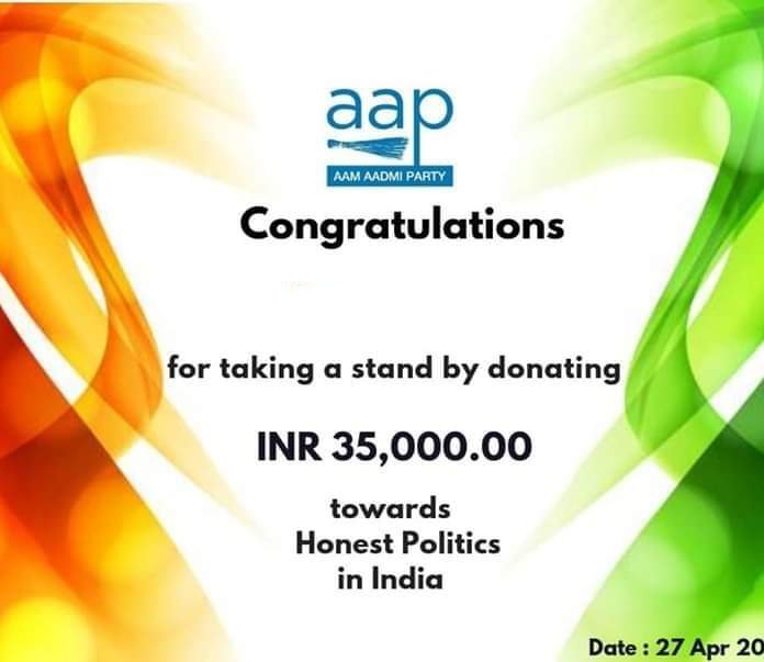 AmitBadwaik_AB's tweet photo. We believe in real speed and honest politics. 
Bullet, semi-bullet and passenger trains, all of them are an integral of i Fund Honest Politics.                            system.                                          #10YearsOfAAP https://t.co/ihzFfFjRgJ