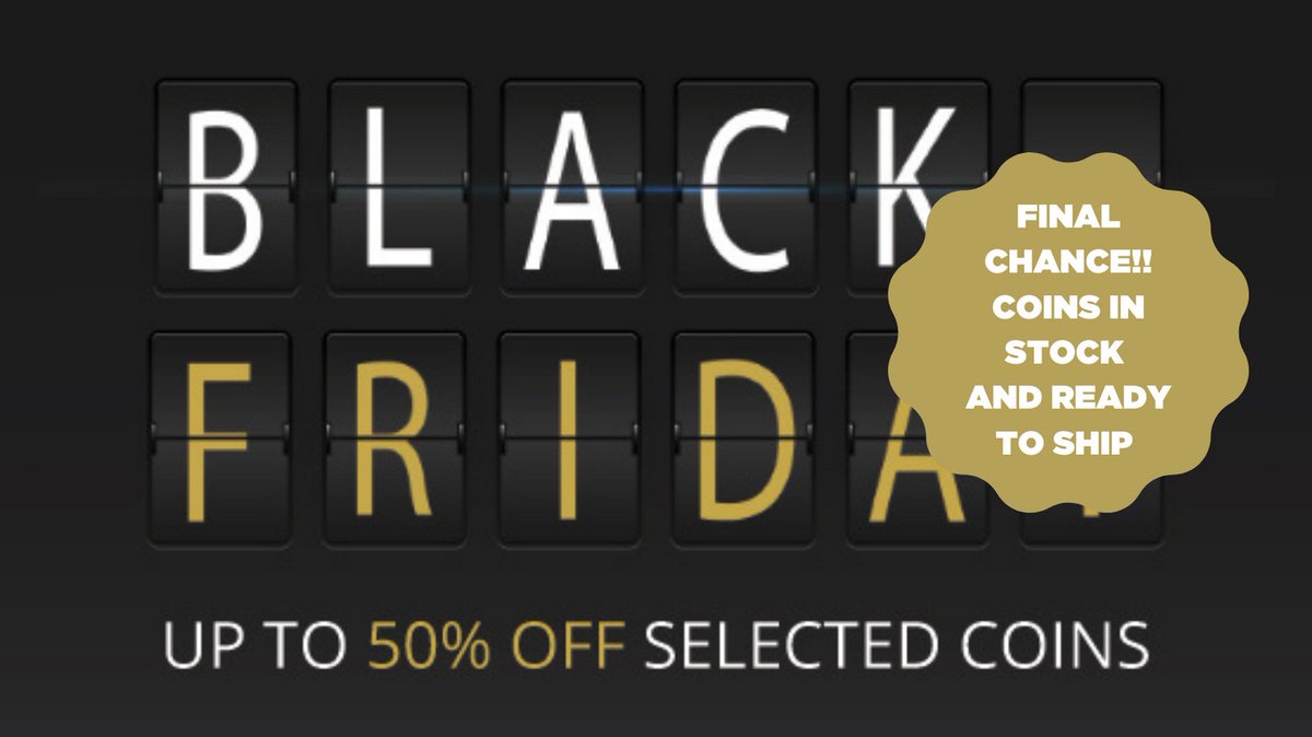 DirectCoins's tweet image. 🔥🔥🔥🔥FINAL CHANCE  🔥🔥🔥🔥

Save UP TO 50% on a huge selection of stunning coins from the #RoyalAustMint, #PerthMint, #NZMint and many more.

Visit directcoins.com.au to secure your GENUINE Black Friday deal BEFORE they're gone today.