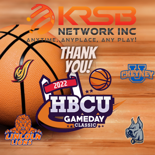 KRSBroadcast's tweet photo. Thank You, HBCU Gameday! #KRSBnetwork #HBCUHoops
@LUL1onsAthletic @mbb_bsu @CUWolves @udc_firebirds #KRSBmobilemedia #KRSBbroadcast #AnytimeAnyplaceAnyPlay #HbcuPro @HBCUGameday https://t.co/VGzvIZHNps