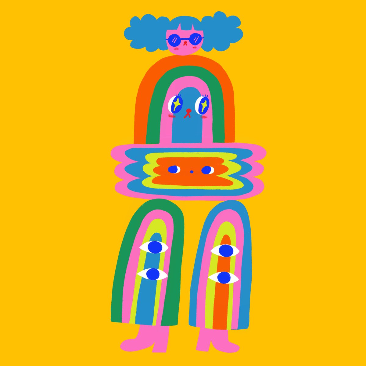 GM✨🌈🪐🌛🌛🌛 #liunicmoongang