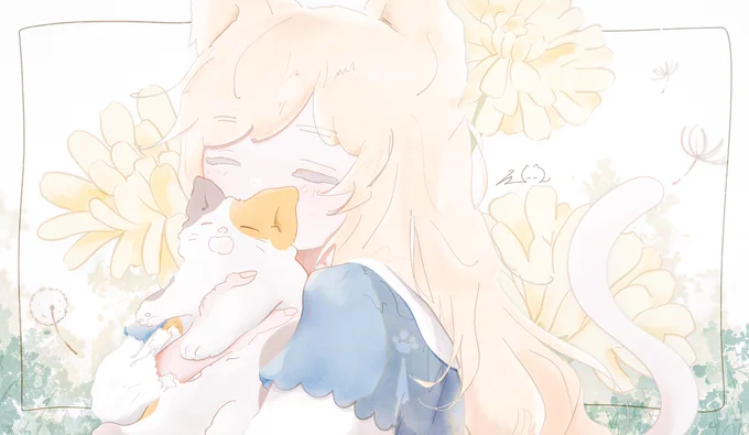 寒いから温めて… 
