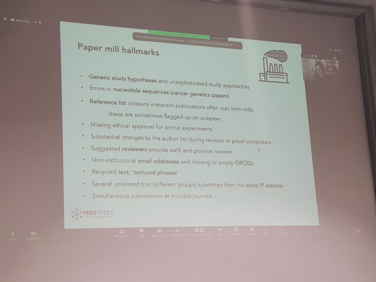 Pranujan Pathmendra (@pranujanp) on Twitter photo A great talk on image duplication as a key feature of problematic papers from paper mills. Especially shocking to see the involvement of AI in producing fake research papers!! <a href="/Image_Integrity/">Jana Christopher</a> <a href="/JAByrneSci/">Prof Jennifer Byrne 🧬</a> #AIMOS2022 A great talk on image duplication as a key feature of problematic papers from paper mills. Especially shocking to see the involvement of AI in producing fake research papers!! <a href="/Image_Integrity/">Jana Christopher</a> <a href="/JAByrneSci/">Prof Jennifer Byrne 🧬</a> #AIMOS2022