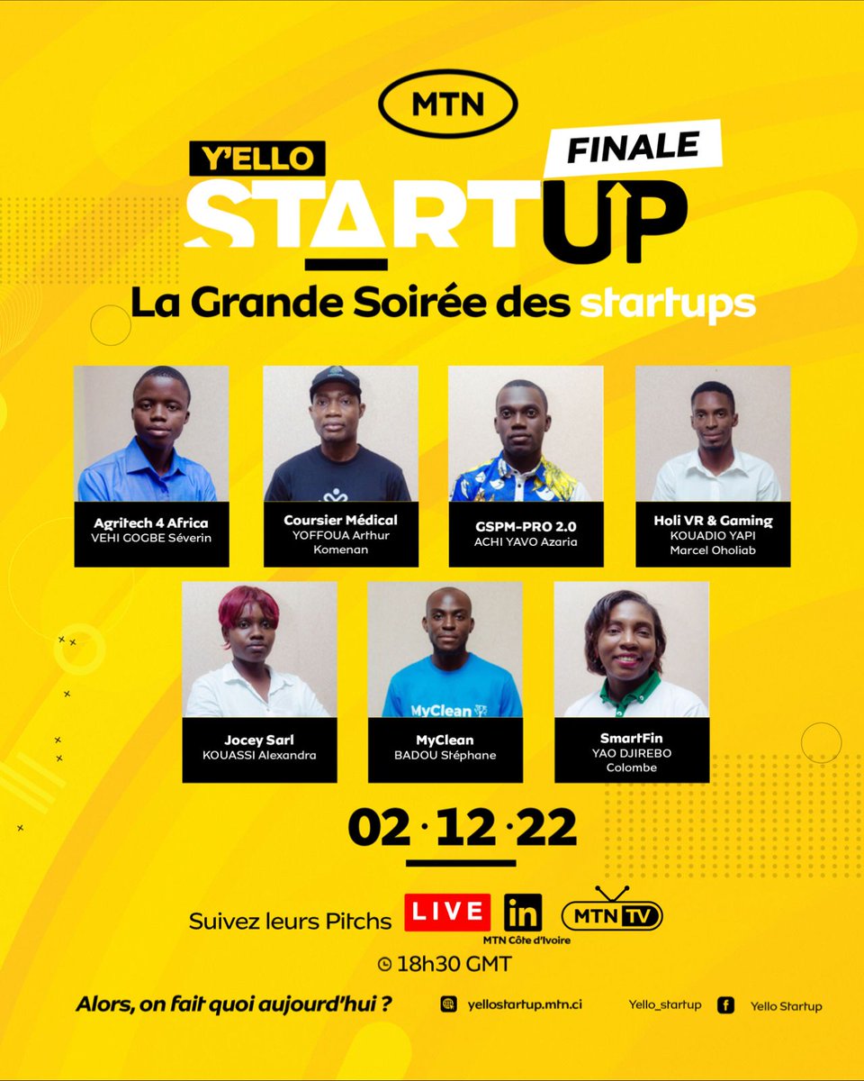 clydevacher's tweet photo. Here comes another exciting week with startups in Abidjan... Coffee please... https://t.co/nE0jVgzLhQ