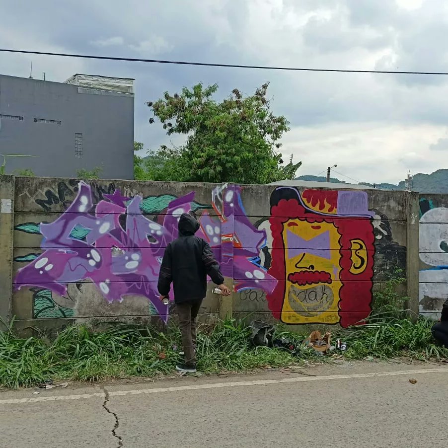 Opletboyz's tweet photo. Bandung graffiti https://t.co/7vvQwjob8K